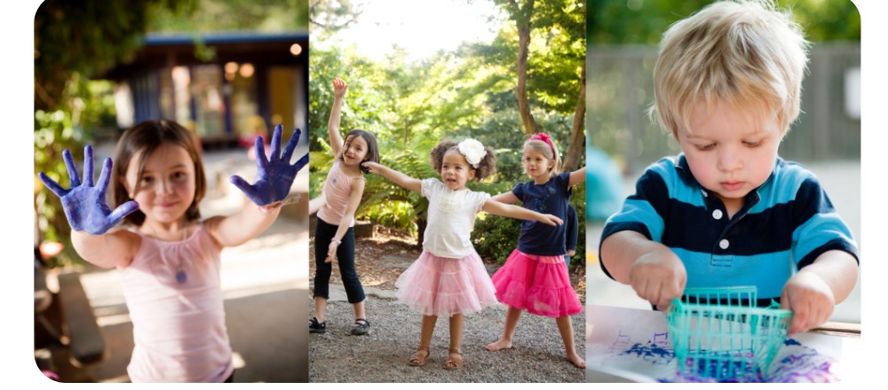 Messy, joyful sensory art