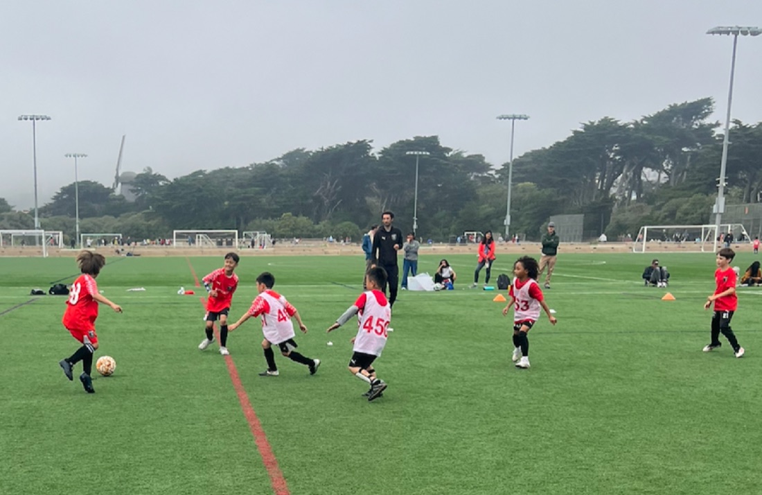 Week-long summer soccer camp