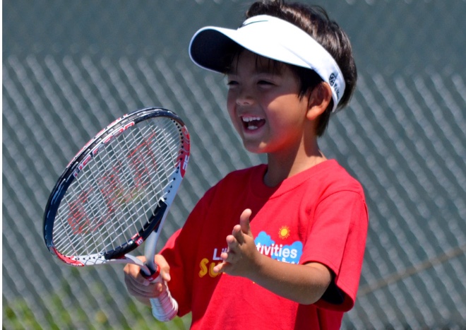 First tennis for little beginners