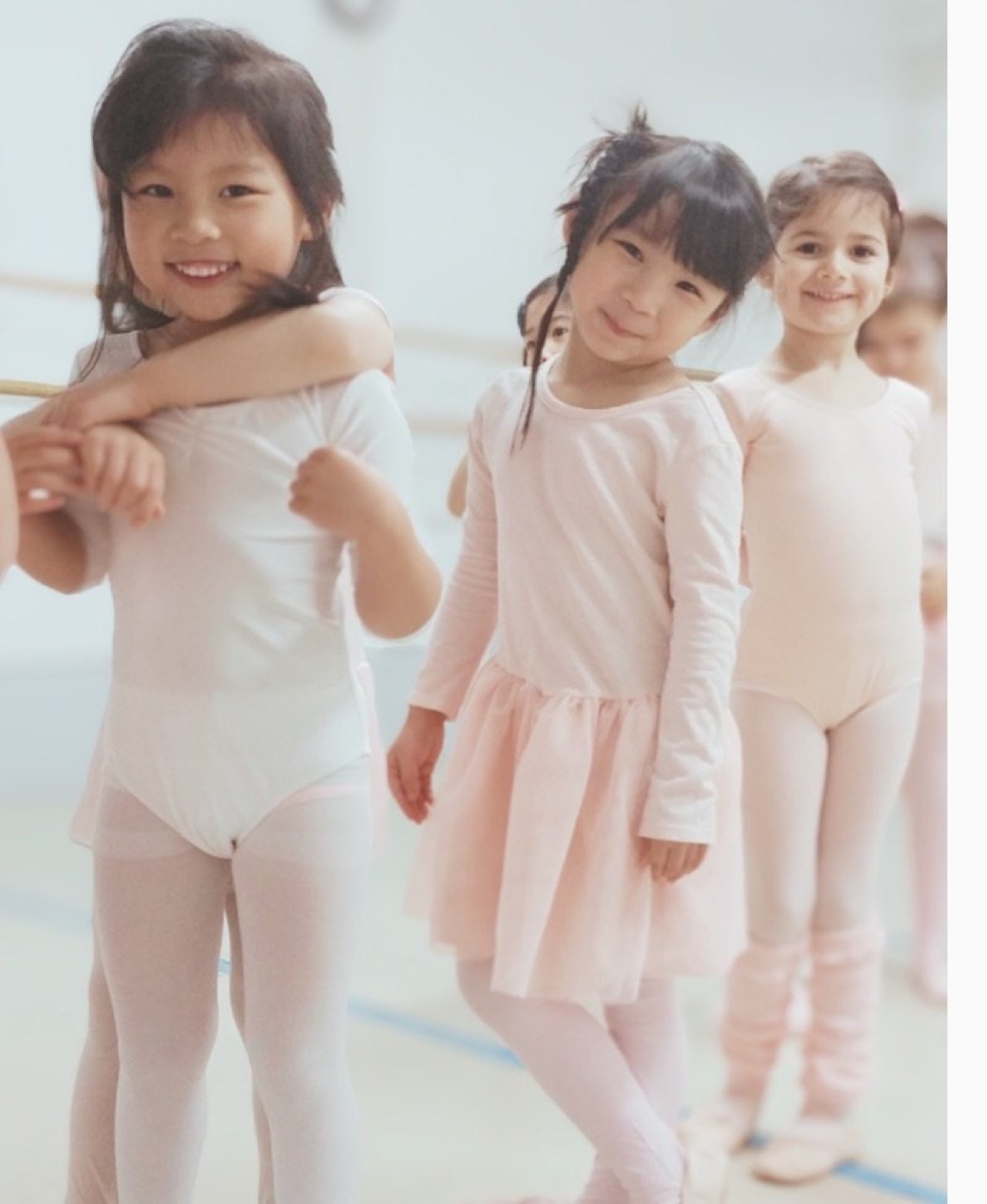 First pliés for tiny dancers