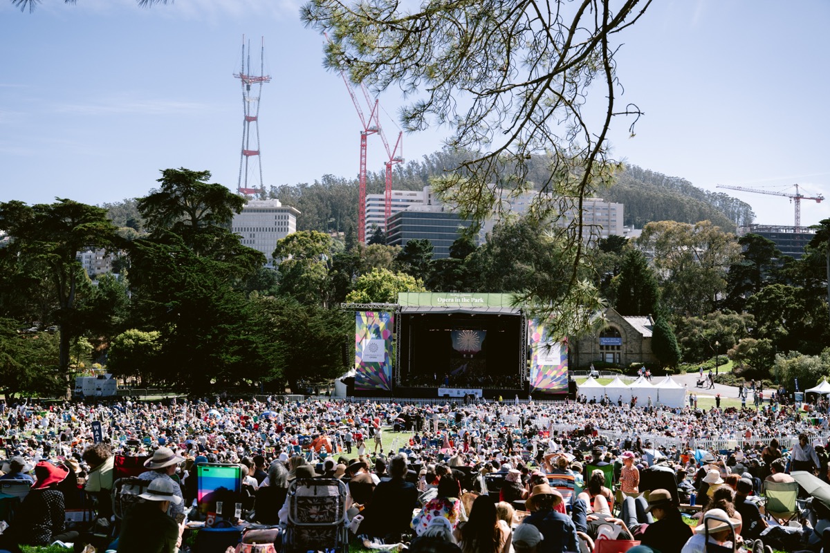 Free outdoor opera concert for all ages